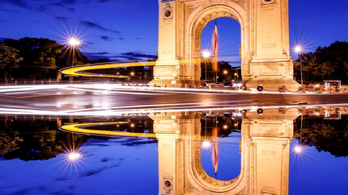 Bucharest's skyline masks deep fiscal strains that have put Romania's investment-grade status under pressure.
